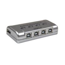 Switch USB de Impressora A/B 4x1 Automático Controle e Atalho no Teclado