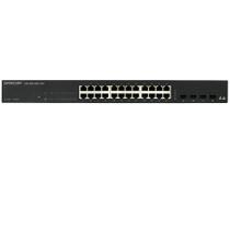 Swith Datacom DM1105E 24GT+4GX, 24 Portas, VLAN, ACL, DHCP, IPv6, IPv4, Preto