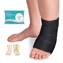 Sylong Tornozeleira de Compressão para Pé com Linfedema Tamanho G Sylong Tornozeleira de Compressão para Pé com Linfedema Tamanho G
