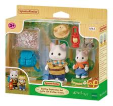 Sylvanian 5763 Exploração Animada Irmão E Bebê Gato