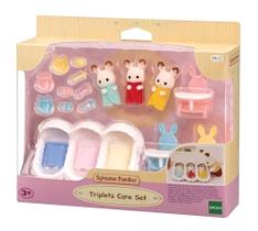 Sylvanian Familes Conjunto Cuidando De Trigêmeos - Epoch 5532 Sylvanian Familes Conjunto Cuidando De Trigêmeos - Epoch 5532