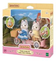 Sylvanian Familie Conjunto Bicicleta Dupla Irmão Huskys 5637 Sylvanian Familie Conjunto Bicicleta Dupla Irmão Huskys 5637
