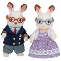 Sylvanian Families Avós Coelho Chocolate - Epoch 5190