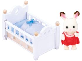 Sylvanian Families Bebê Coelho Chocolate - com Acessórios Epoch Magia Sylvanian Families Bebê Coelho Chocolate - com Acessórios Epoch Magia
