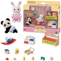 Sylvanian Families Berçário Caixa De Brinquedos Bebê Coelho