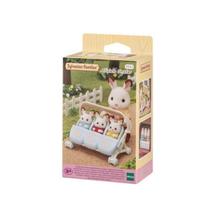 Sylvanian Families Carrinho de Bebe Trigêmeos 3+ 5533 Epoch