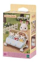 Sylvanian Families Carrinho Para Trigêmeos Epoch 5533