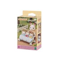 Sylvanian Families Carrinho Para Trigêmeos Epoch 5533 Sylvanian Families Carrinho Para Trigêmeos Epoch 5533