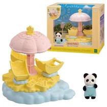 Sylvanian Families Carrossel Estrela + Bebe Panda - Epoch 5539