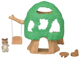 Sylvanian Families Casa na Árvore do Bebê - com Acessórios Epoch Magia Sylvanian Families Casa na Árvore do Bebê - com Acessórios Epoch Magia