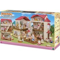 Sylvanian Families Casa Telhado Vermelho Sótão Secreto Epoch