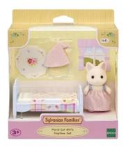 Sylvanian Families Conj Cama Menina Gato Primavera 5681 Sylvanian Families Conj Cama Menina Gato Primavera 5681