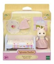 Sylvanian Families Conjunto Cama Menina Gato Primavera Epoch