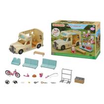 Sylvanian Families Conjunto Camping Van Da Família Epoch