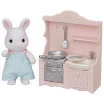 Sylvanian Families Conjunto Cozinha Papai Coelho Neve Epoch - 5054131056783