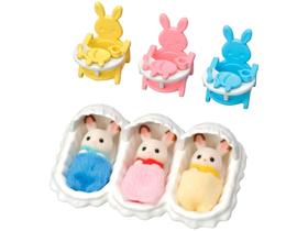 Sylvanian Families Conjunto Cuidando Trigêmeos 3+ 5532 Epoch