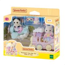 Sylvanian Families Conjunto De Atrações Avião E Trem 5819 - Epoch Sylvanian Families Conjunto De Atrações Avião E Trem 5819 - Epoch