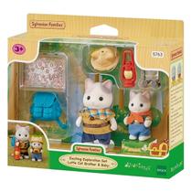 Sylvanian Families Conjunto Exploração Animada - Irmão E Bebê Gatos 5763 - Epoch Sylvanian Families Conjunto Exploração Animada - Irmão E Bebê Gatos 5763 - Epoch