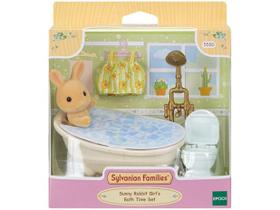 Sylvanian Families Conjunto Hora do Banho Menina Coelho Raio de Sol EPOCH MAGIA Sylvanian Families Conjunto Hora do Banho Menina Coelho Raio de Sol EPOCH MAGIA