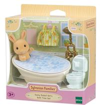 Sylvanian Families Conjunto Hora Do Banho Menina Coelho Raio Sylvanian Families Conjunto Hora Do Banho Menina Coelho Raio