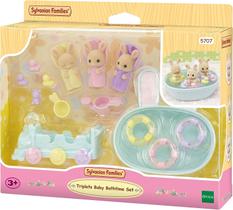 Sylvanian Families - Conjunto Hora do Banho - Trigêmeos Sylvanian Families - Conjunto Hora do Banho - Trigêmeos