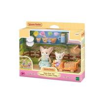 Sylvanian Families Conjunto Piquenique Ensolarado Irmã e Bebê Raposa Epoch 5698