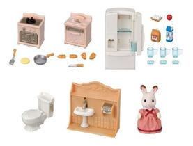 Sylvanian Families Conjunto Primeiros Móveis Divertidos 5449 Sylvanian Families Conjunto Primeiros Móveis Divertidos 5449