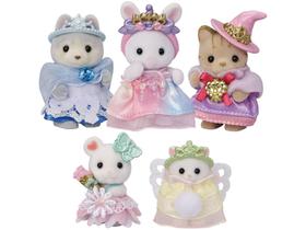 Sylvanian Families Conjunto Princesa Real com Acessório Epoch 5 Bonecos