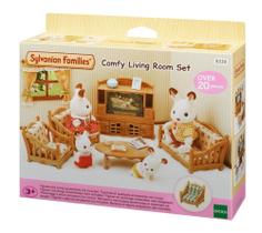 Sylvanian Families Conjunto Sala De Estar Confortável Epoch Sylvanian Families Conjunto Sala De Estar Confortável Epoch