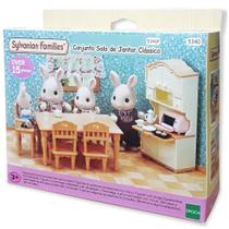 Sylvanian families conjunto sala de jantar classica epoch