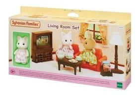 Sylvanian Families Conjunto Sala Estar Irmã Gato Primavera 5379