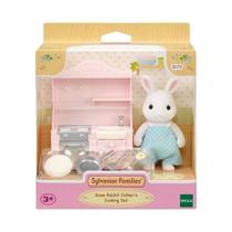 Sylvanian Families Cozinha Papai Coelho Neve Epoch 5678