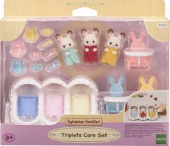 Sylvanian Families Cuidados de Trigêmeos - Epoch 5532 Sylvanian Families Cuidados de Trigêmeos - Epoch 5532