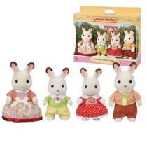Sylvanian Families Família 4 Personagens Original, Epoch, Presente Meninas Crianças +3 Anos