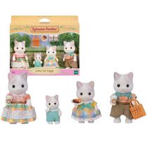 Sylvanian Families Família 4 Personagens Original, Epoch, Presente Meninas Crianças +3 Anos