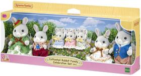 Sylvanian Families Familia Coelho Cauda de Algodao Epoch
