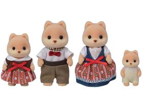 Sylvanian Families Família dos Cachorros Caramelo - Epoch Magia