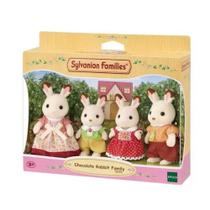 Sylvanian Families Família dos Coelhos Chocolate 5655 - EPOCH
