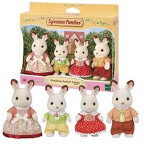 Sylvanian Families Família Dos Coelhos Chocolate Epoch 5655p