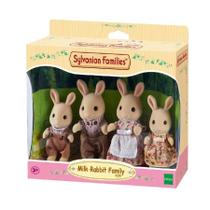 Sylvanian Families Família dos Coelhos de Leite 4108 Sylvanian Families Família dos Coelhos de Leite 4108