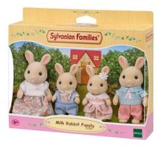 Sylvanian Families Família Dos Coelhos De Leite Epoch 5706 Sylvanian Families Família Dos Coelhos De Leite Epoch 5706
