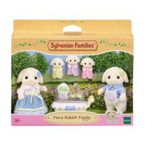 Sylvanian Families Família Dos Coelhos Floral Epoch 5735 Sylvanian Families Família Dos Coelhos Floral Epoch 5735