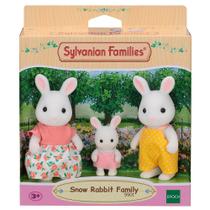 Sylvanian families família dos coelhos neve - epoch 5501