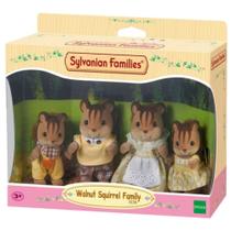 Sylvanian Families Família Dos Esquilos Noz Epoch 4172