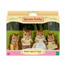 Sylvanian Families Familia dos Esquilos Noz Epoch 4172