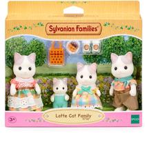 Sylvanian Families Família Dos Gatos De Leite Pai Mãe E Filha Com Acessórios Colecionável 5738 Sylvanian Families Família Dos Gatos De Leite Pai Mãe E Filha Com Acessórios Colecionável 5738