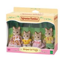 Sylvanian Families Família dos Gatos Listrados 5180 - EPOCH