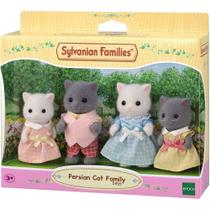 Sylvanian families familia dos gatos persas - epoch 5455