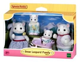 Sylvanian Families - Família Dos Leopardos Da Neve 5814 Sylvanian Families - Família Dos Leopardos Da Neve 5814