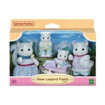 Sylvanian Families Família Dos Leopardos Da Neve Epoch 5814 Sylvanian Families Família Dos Leopardos Da Neve Epoch 5814